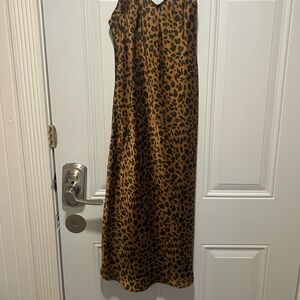 A New Day Silky Cheetah Dress